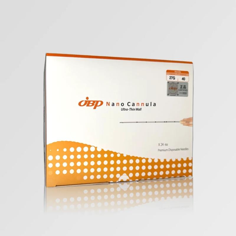JBP Nano Cannula 27G x 40mm