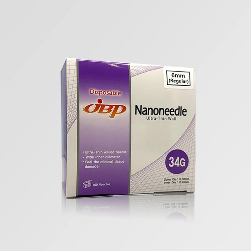 JBP Nanoneedle 34G x 6mm